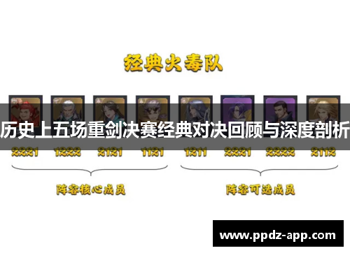 历史上五场重剑决赛经典对决回顾与深度剖析